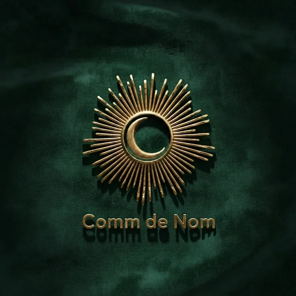 logo with 3d background green
